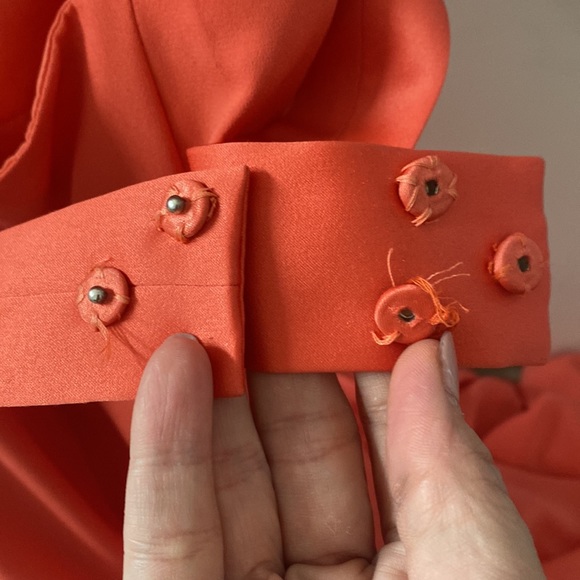 BNWT GORGEOUS Vera Wang White coral gown with belt size 8 - Picture 13 of 14